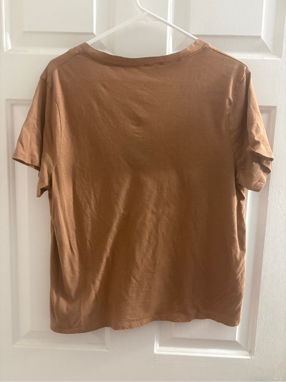 a new day Tan V-Neck Short Sleeve Tee - Picture 2 of 3